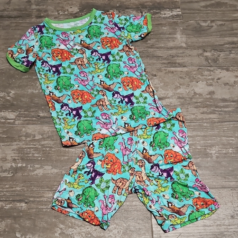 NWOT Kids Dinosaur Print Pajamas - Multicolor